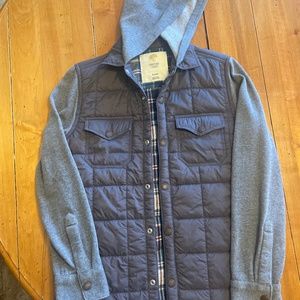 Tucker + Tate Gray Hooded Jacket Boys Medium (8/10)